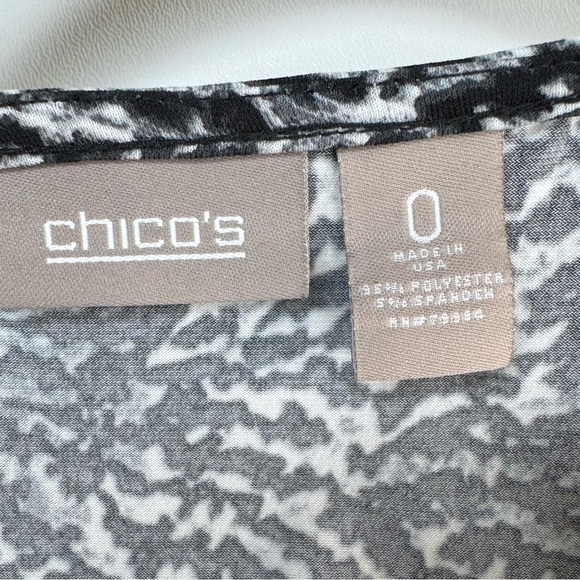 Chico’s Stretch V Neck Sleeveless Maxi Dress Chicos 0 Womens Small - Picture 4 of 9